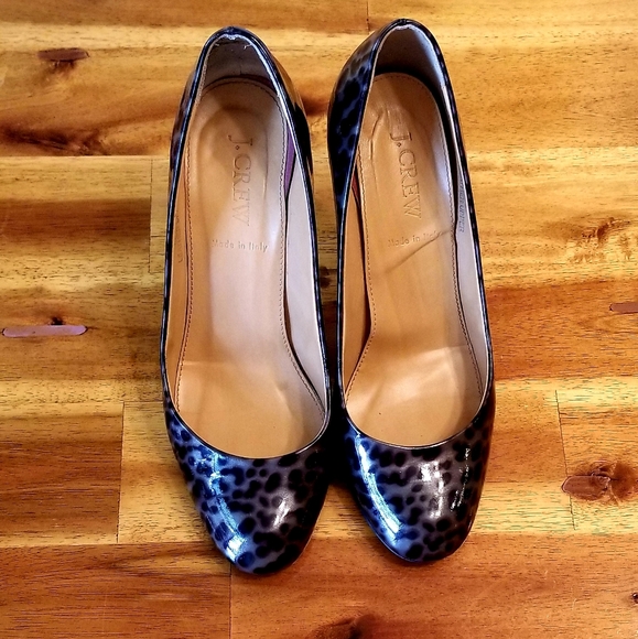 J. Crew Shoes - J. Crew Leopard Print Heels